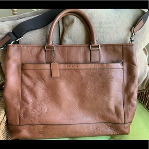 Vintage Coach Briefcase - NEVER USED!